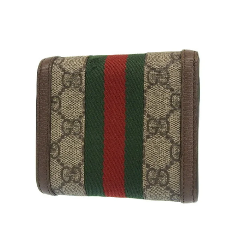 Ladies Gucci Dionysus bags in a pastel colorGUCCI Ophidia GG Supreme Bifold Wallet 598662 Beige/Brown Women's