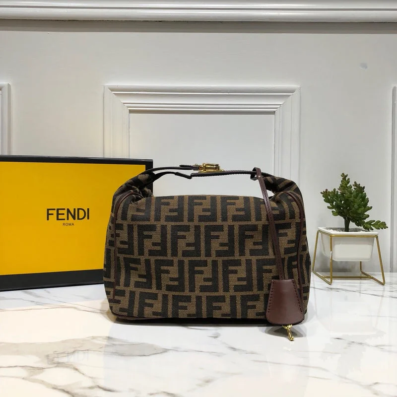 Fendi backpacks with a padded back panel for comfort during long - distance travelBC - FENDI BAGS - 1188