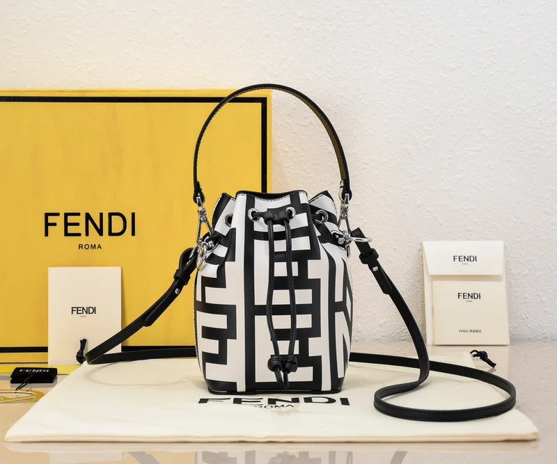 Ladies Fendi Peekaboo bags with gold - toned hardware for a touch of luxuryBC - FENDI BAGS - 1494