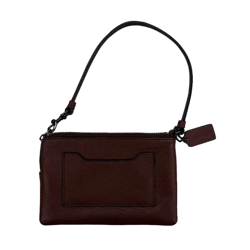 Small - sized Coach crossbody bags in smooth pebble leather for a compact carryWristlet Designer By Coach  Size: Small