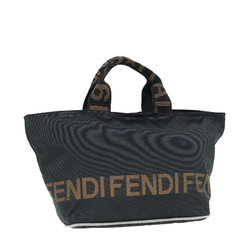 Fendi bags with a Bluetooth - enabled key finder for never losing keys againFENDI Hand Bag Nylon Black  yk13797