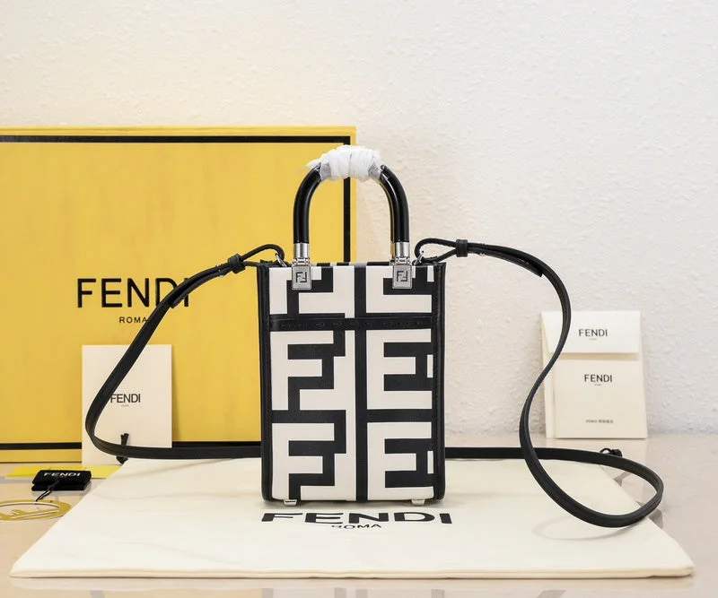 Fendi tote bags with a self - cleaning interior lining for easy maintenanceBC - FENDI BAGS - 1493