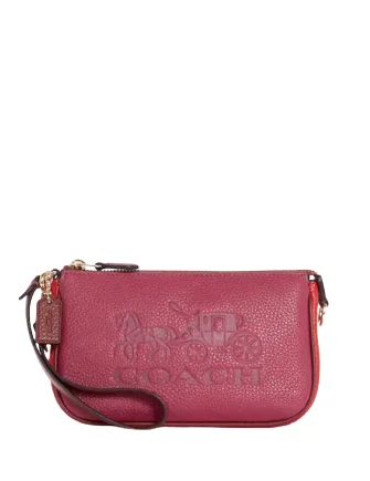 Coach bags with a detachable mobile phone holder for on - the - go useCoach Nolita 19 In Colorblock With Horse And Carriage