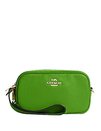 Ladies Coach crossbody bags with a single - strap design for simplicityCoach Jamie Wristlet