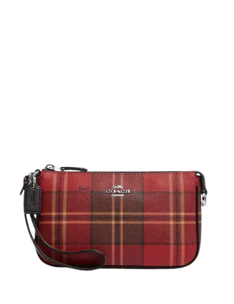 Ladies Coach Tabby bags with gold - toned hardware for a touch of luxuryCoach Nolita 19 With Tartan Plaid Print