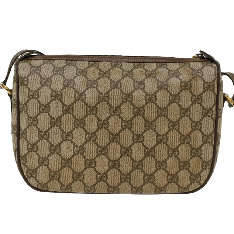 Ladies Gucci Dionysus bags with a detachable shoulder strapGUCCI GG Canvas Web Sherry Line Shoulder Bag PVC Leather Beige Green  47988