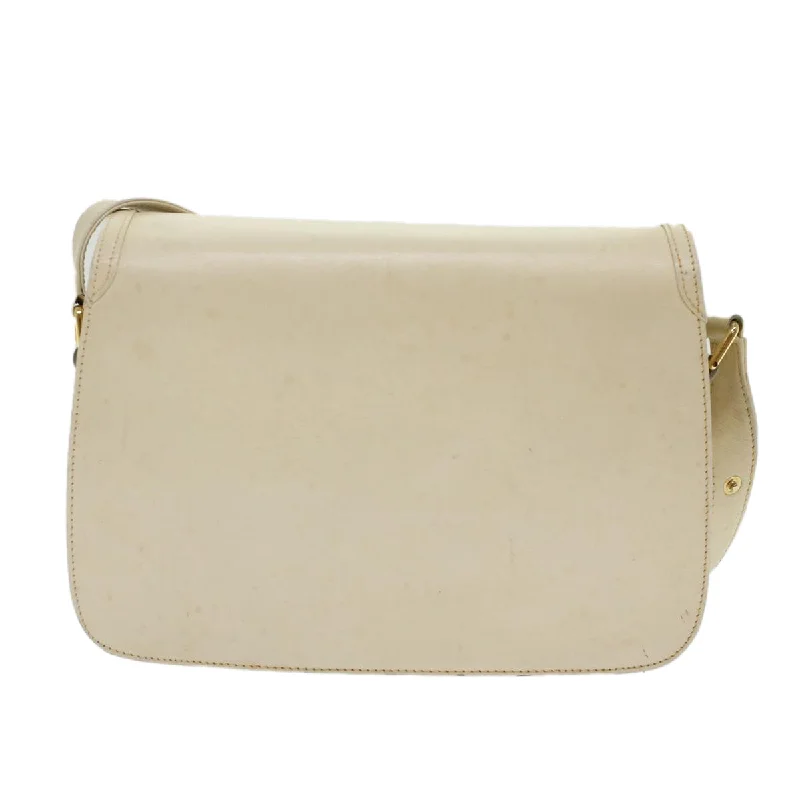 Gucci tote bags for women with a spacious interiorGUCCI Turn Lock Shoulder Bag Leather White 001.406.0587  45900