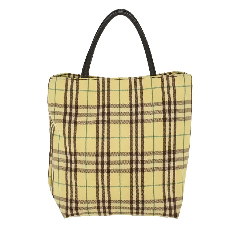 Child - Sized Burberry Bags for Little FashionistasBURBERRY Nova Check Hand Bag Nylon Yellow  tb684