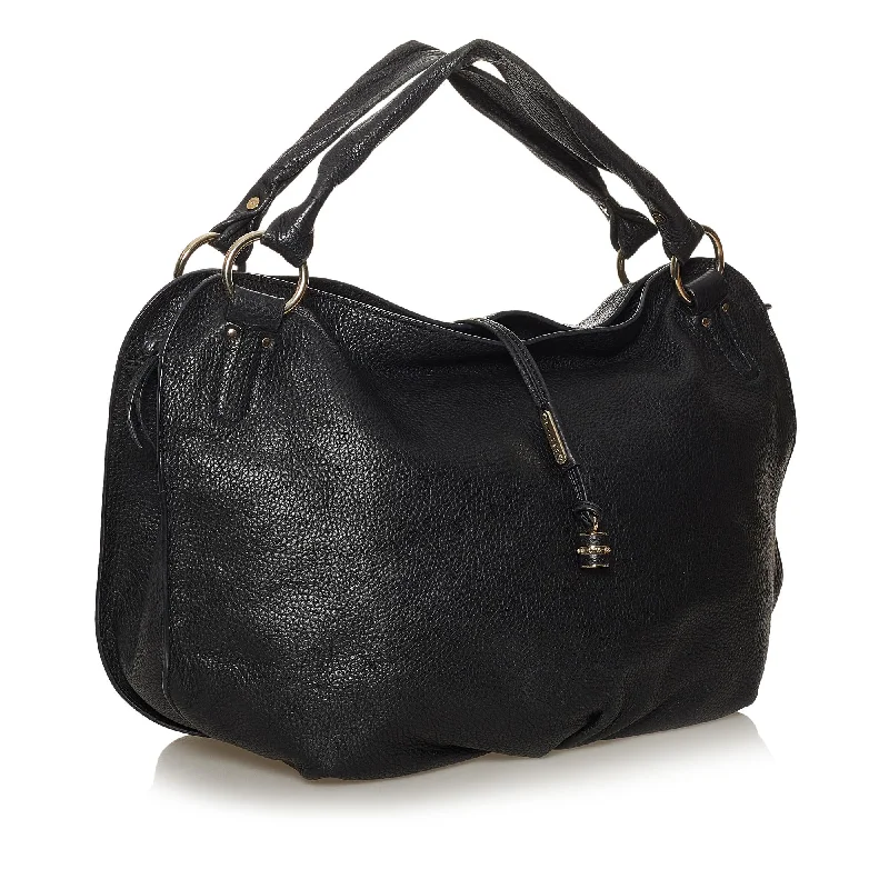 High - Capacity Celine Duffle Bags for Extended TripsCeline Bittersweet Leather Handbag (SHG-29010)