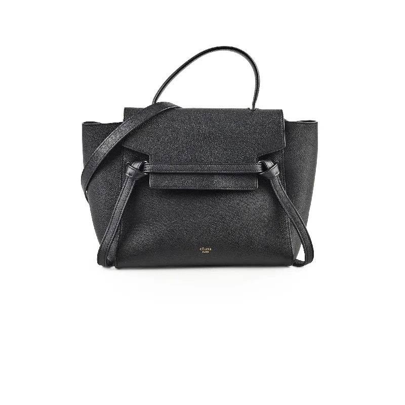 Art - Inspired Celine Bags for Art LoversCeline Mirco Belt Bag Black