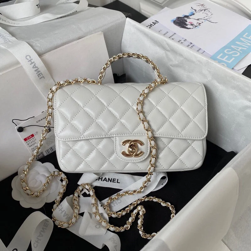 Chanel Quilted Leather Shoulder Bag for FashionistasWF - Chanel Bags - 059