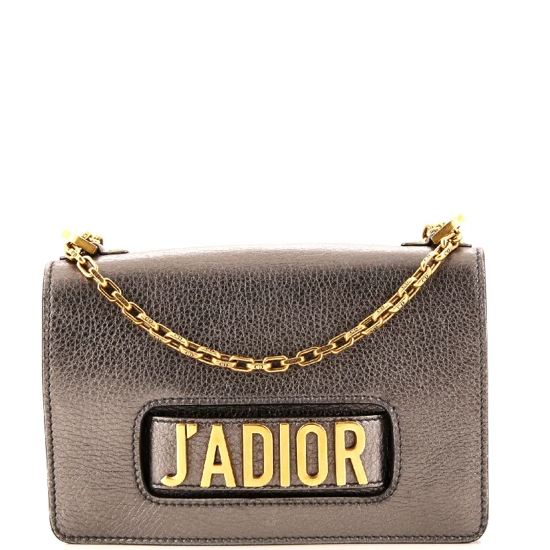 J'Adior Flap Bag Leather Medium