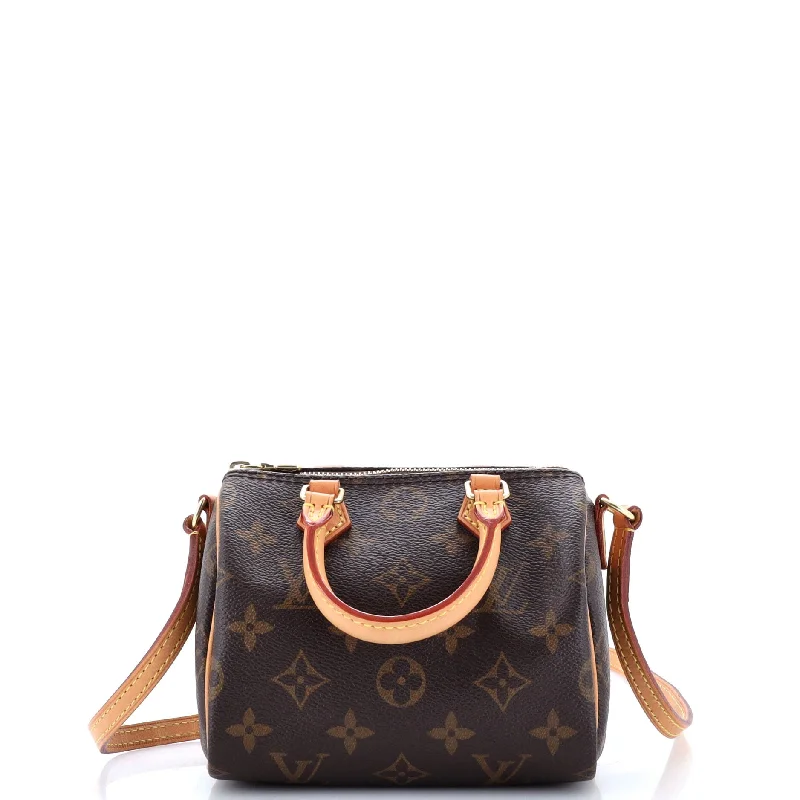 Speedy Bandouliere NM Bag Monogram Canvas Nano